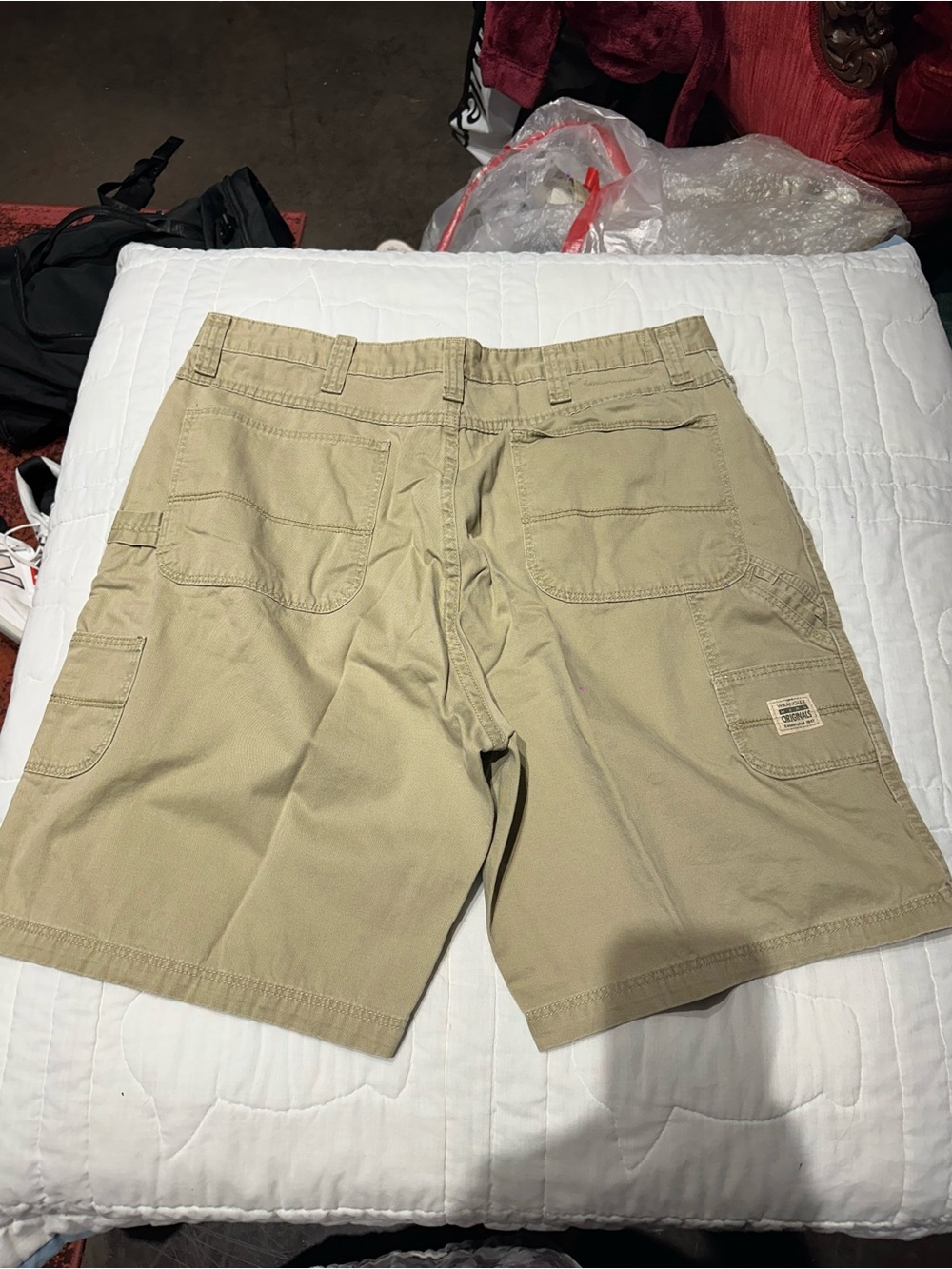 Men's wrangler Khaki Utility Shorts